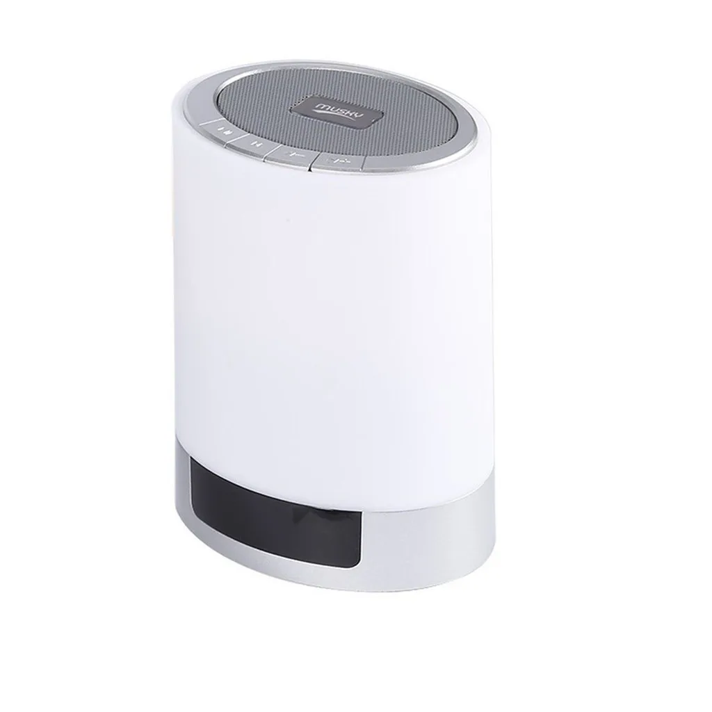 Night Light with Bluetooth Speaker, Portable Wireless Bluetooth Speaker Touch Control Color LED Bedside Table Lamp
Night Light with Bluetooth Speaker, Portable Wireless Bluetooth Speaker Touch Control Color LED Bedside Table Lamp