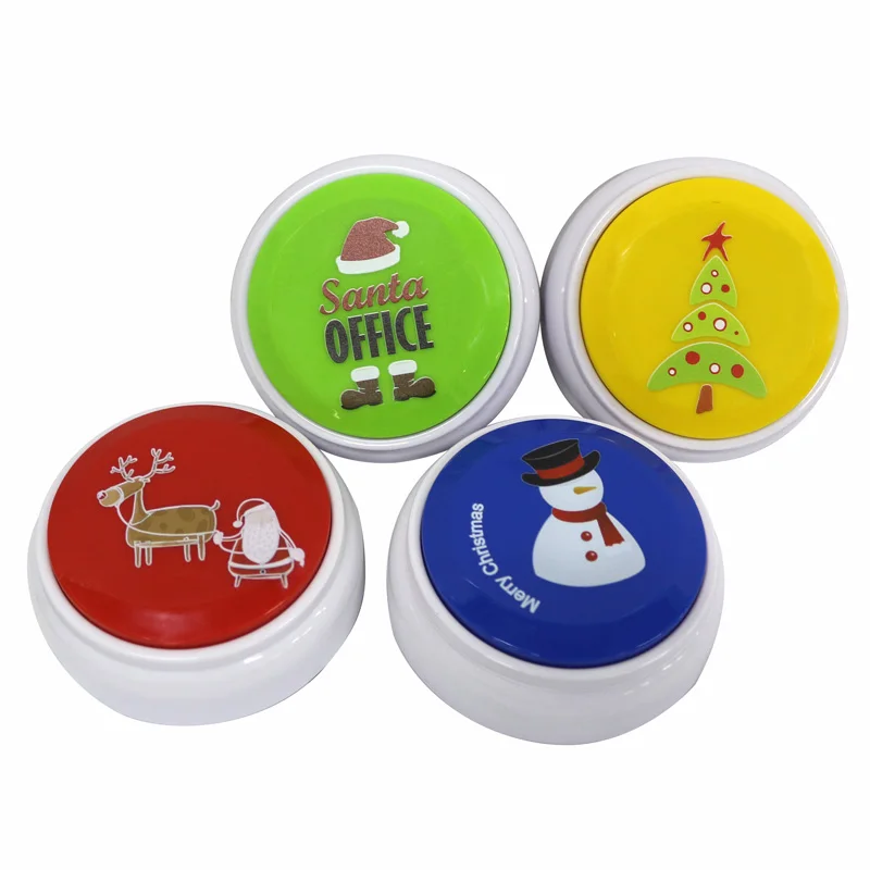 4 different Colorful design with custom Christmas music songs musicial sound button
4 different Colorful design with custom Christmas music songs musicial sound button