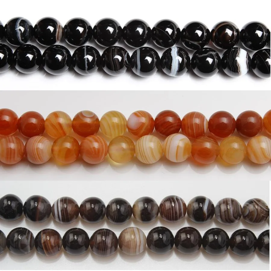 Baihande Natural Stripe Agate Onyx 6 8 10 12mm Black Red Coffee Gemstone Loose Beads For Necklace Bracelet DIY Jewelry Making
Baihande Natural Stripe Agate Onyx 6 8 10 12mm Black Red Coffee Gemstone Loose Beads For Necklace Bracelet DIY Jewelry Making