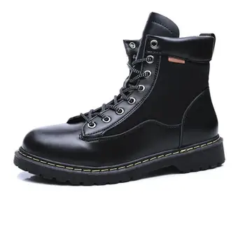Autumn Winter mens Vintage Motorcycle Boots Male Riding Shoes Men Snow Ankle High Men's Ankle Boots Men waterproof work Shoes
Autumn Winter mens Vintage Motorcycle Boots Male Riding Shoes Men Snow Ankle High Men's Ankle Boots Men waterproof work Shoes