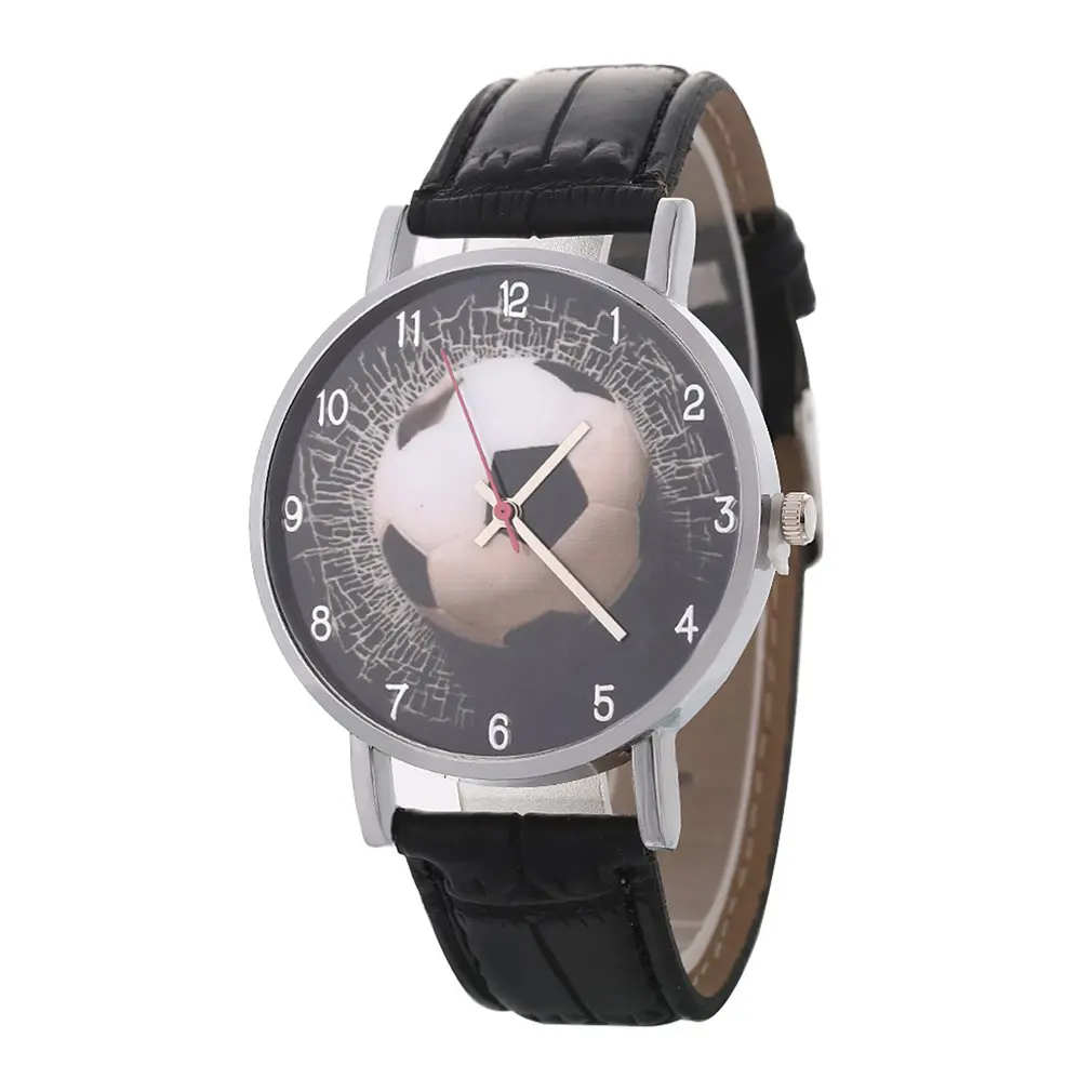 Football Soccer Pattern Quartz Watches Sport Unisex PU Leather Band Round Dial Wrist Watch Casual Teen Child Birthday Gift
Football Soccer Pattern Quartz Watches Sport Unisex PU Leather Band Round Dial Wrist Watch Casual Teen Child Birthday Gift