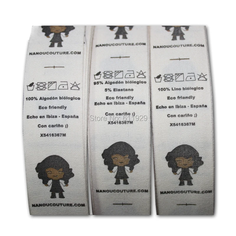 Free shipping customizing printed cotton labels/clothing washing labels/tags /garment shoes labels/tags cotton ribbon tape
Free shipping customizing printed cotton labels/clothing washing labels/tags /garment shoes labels/tags cotton ribbon tape