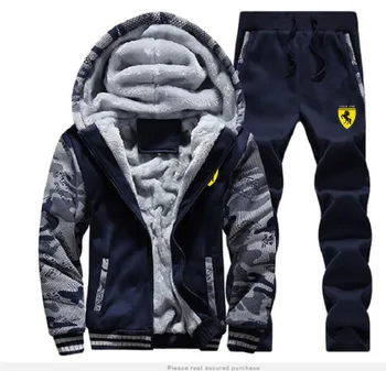 Men Hooded Fleece Fur Sportwear Suit Sweatshirt Tracksuit Track Active Suit Outwear 2PC Jacket Coat Pants Trousers Sets Outfits
Men Hooded Fleece Fur Sportwear Suit Sweatshirt Tracksuit Track Active Suit Outwear 2PC Jacket Coat Pants Trousers Sets Outfits