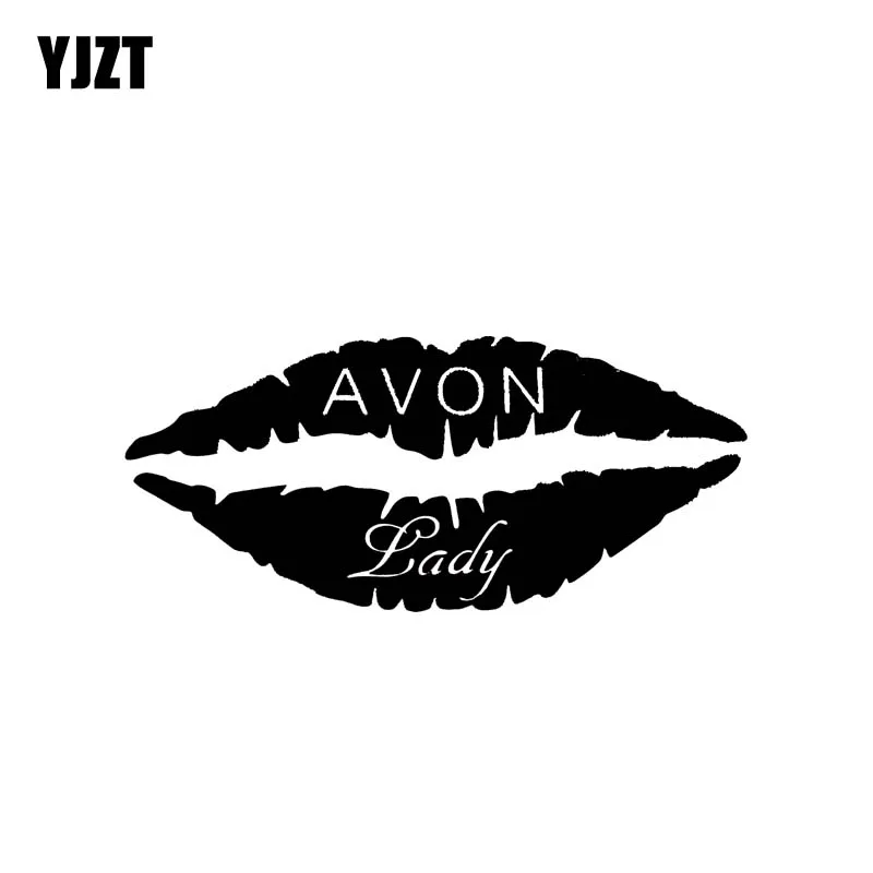 YJZT 12.6*5.4CM Sexy Hot Lips Avon Lady Car Sticker Black/Silver Vinyl Car Decal Popular Fashion Style C20-0910
YJZT 12.6*5.4CM Sexy Hot Lips Avon Lady Car Sticker Black/Silver Vinyl Car Decal Popular Fashion Style C20-0910