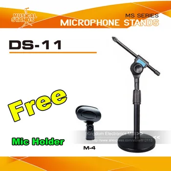 Free-Shipping! Top Quality DS-11 Metal Round Base Desktop Microphone Stand * Adjustable Height * Heavy Duty Stand 100% NEW!
Free-Shipping! Top Quality DS-11 Metal Round Base Desktop Microphone Stand * Adjustable Height * Heavy Duty Stand 100% NEW!