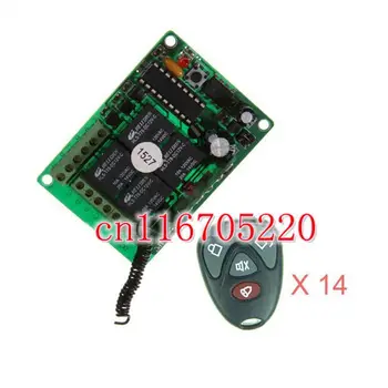 Lowest Price DC 12V 4 Channel 10A Learning Code Wireless Remote Control Switch With 14 Transmitter 433MHz 315MHz
Lowest Price DC 12V 4 Channel 10A Learning Code Wireless Remote Control Switch With 14 Transmitter 433MHz 315MHz