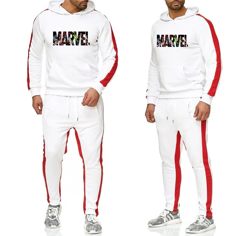 2019 new autumn and winter Avengers hoodie suit sweatshirt + sweatpants men's two-piece hooded suit velvet material
2019 new autumn and winter Avengers hoodie suit sweatshirt + sweatpants men's two-piece hooded suit velvet material