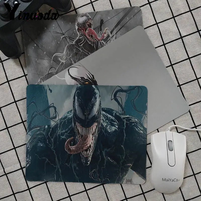Yinuoda venom 2018 Gamer Speed Mice Retail Small Rubber Mousepad Simple Design Speed Game Mouse Pads
Yinuoda venom 2018 Gamer Speed Mice Retail Small Rubber Mousepad Simple Design Speed Game Mouse Pads