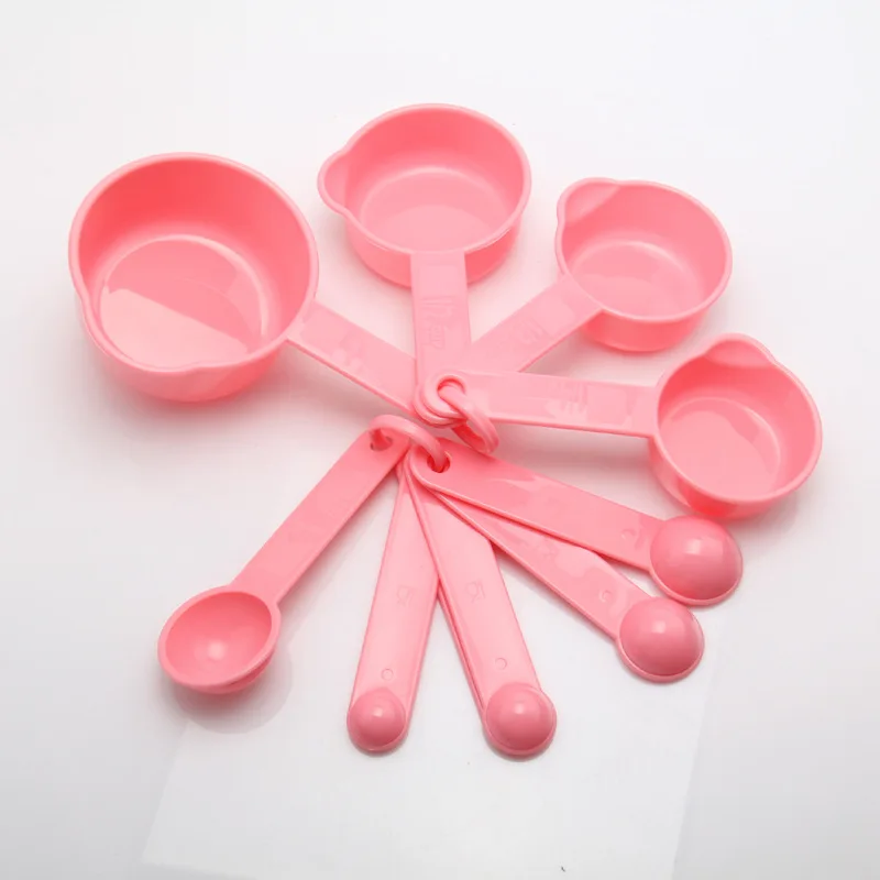 10Pcs/set Pink Plastic Measuring Spoons Cups Measuring Set Tools For Baking Coffee Kitchen Accessories C1161 c
10Pcs/set Pink Plastic Measuring Spoons Cups Measuring Set Tools For Baking Coffee Kitchen Accessories C1161 c