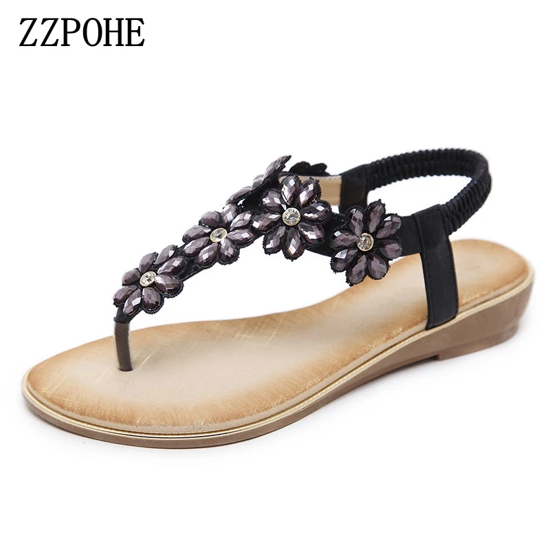 ZZPOHE 2018 Summer Women's Sandals Woman Leather Flats Flip Flops Bohemia Beach Sandals Women Soft Casual Sandals Ladies Shoes
ZZPOHE 2018 Summer Women's Sandals Woman Leather Flats Flip Flops Bohemia Beach Sandals Women Soft Casual Sandals Ladies Shoes