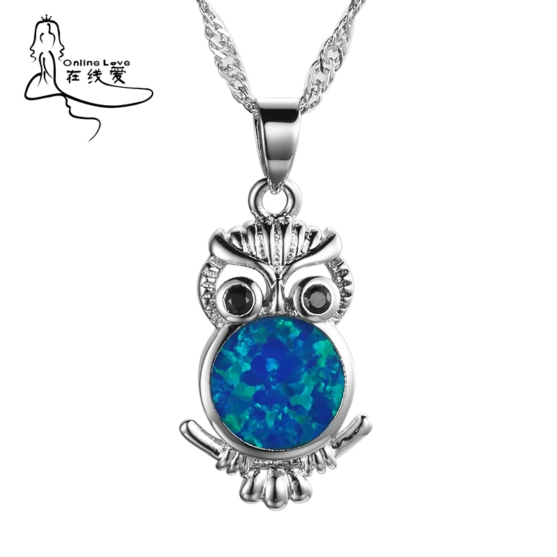 Created Blue Opal Love Animal Cat Pendants Necklace Fashion Jewelry Party Gift for Friend Children Jewelry PD020
Created Blue Opal Love Animal Cat Pendants Necklace Fashion Jewelry Party Gift for Friend Children Jewelry PD020