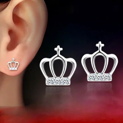 pendientes de cruz pequeños