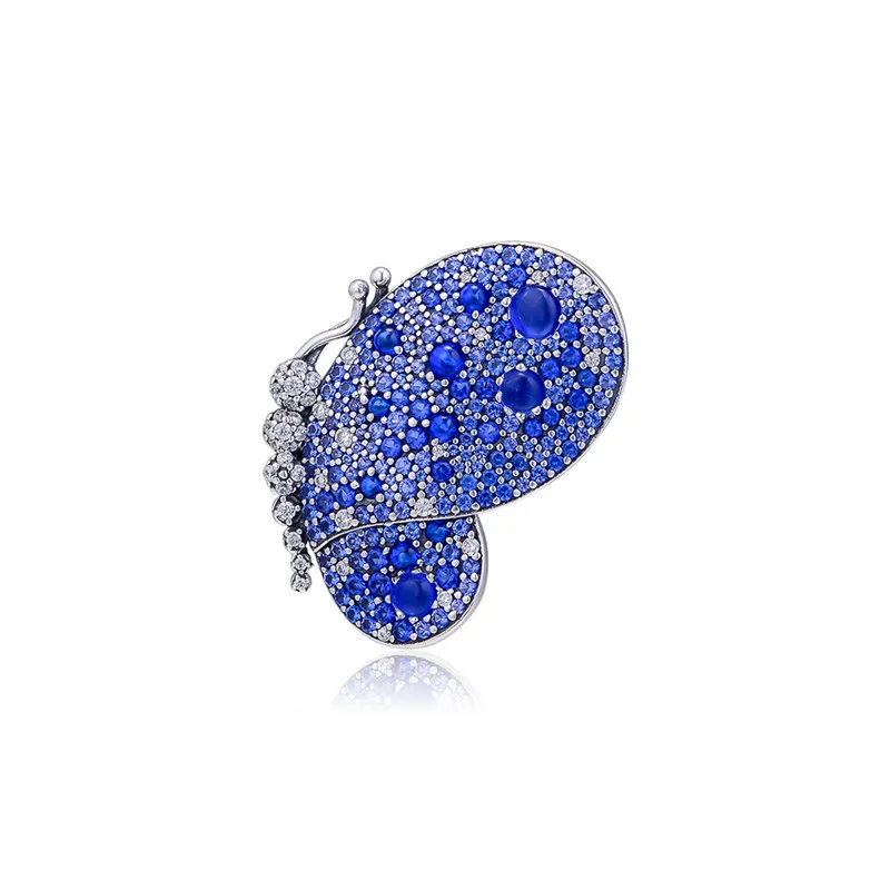 Dazzling Blue Butterfly Brooch for Women Spring Sterling Silver Jewelry Crystal Party Brooches Charm Jewelry Accessories 2019
Dazzling Blue Butterfly Brooch for Women Spring Sterling Silver Jewelry Crystal Party Brooches Charm Jewelry Accessories 2019