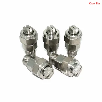 Flat fan spray nozzle,Veejet spray nozzle,High Pressure Nozzle Tip SJVC 1/4" Pressure Washer Accessories SS for dust removal
Flat fan spray nozzle,Veejet spray nozzle,High Pressure Nozzle Tip SJVC 1/4" Pressure Washer Accessories SS for dust removal