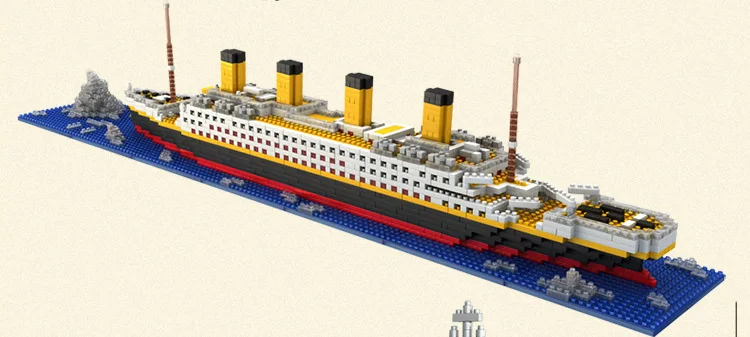 1860PCS Big titanic Ship blocks Educational model building toys hobbies for children Compatible with Legoed
1860PCS Big titanic Ship blocks Educational model building toys hobbies for children Compatible with Legoed