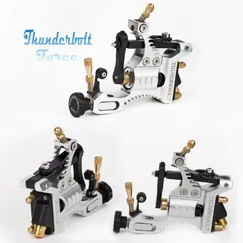 EZ Thunderbolt Force Rotary Tattoo Machine Gun Kit Aircraft aluminum Tattoo Machine for Lining Shading Black Silver
EZ Thunderbolt Force Rotary Tattoo Machine Gun Kit Aircraft aluminum Tattoo Machine for Lining Shading Black Silver