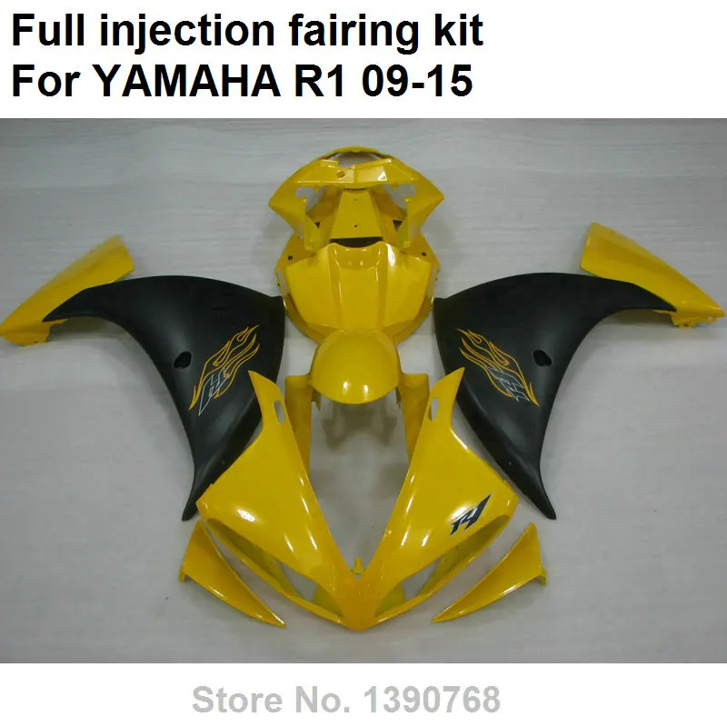 Fairing kit for Yamaha injection fairings YZF R1 09 10 11 12 13 14 15 yellow black plastic fairing kit YZFR1 2009-2014 2015 BD76
Fairing kit for Yamaha injection fairings YZF R1 09 10 11 12 13 14 15 yellow black plastic fairing kit YZFR1 2009-2014 2015 BD76