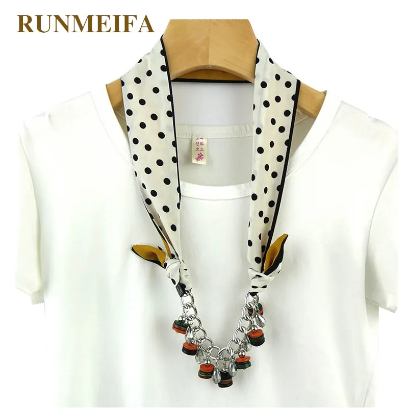 RUNMEIFA Fashion Jewelry Pendant Small Scarf Coconut Sell Necklace Small Scarves Korean Version Spring Summer Women scarf
RUNMEIFA Fashion Jewelry Pendant Small Scarf Coconut Sell Necklace Small Scarves Korean Version Spring Summer Women scarf