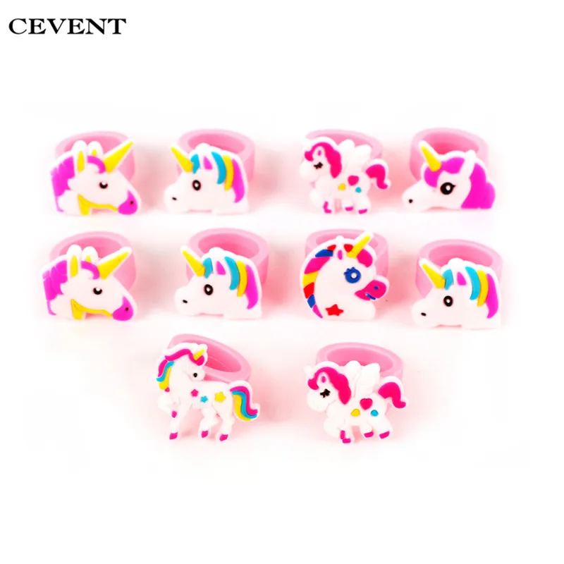 CEVENT 10pc/lot Unicorn Party Decoration Unicorn Ring Child Toy Rings Baby Shower Birthday Party Decor Kids Gifts for Guests
CEVENT 10pc/lot Unicorn Party Decoration Unicorn Ring Child Toy Rings Baby Shower Birthday Party Decor Kids Gifts for Guests