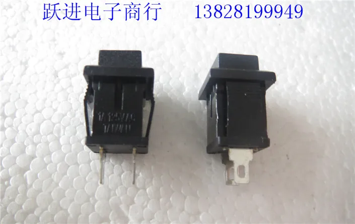 Imported original square button switch 1A125VAC reset switch 2 feet normally open
Imported original square button switch 1A125VAC reset switch 2 feet normally open