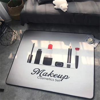 Fashion Modern Make Up Cosmetics Lipstic Living Room Bedroom Parlor Decorative Carpet Area Rug Baby Play Mat Home Decoration
Fashion Modern Make Up Cosmetics Lipstic Living Room Bedroom Parlor Decorative Carpet Area Rug Baby Play Mat Home Decoration