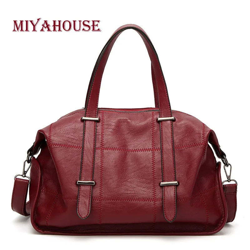 Miyahouse Simple Solid Color Woman Shoulder Bag Higgh Quality PU Leather Lady Handbag Fashion European Style Business Bag Female
Miyahouse Simple Solid Color Woman Shoulder Bag Higgh Quality PU Leather Lady Handbag Fashion European Style Business Bag Female