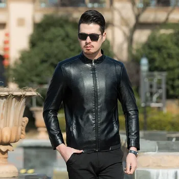 new high quality 8XL 7XL 6XL plus size Men Leather Jacket Genuine Real skin Brand Black Male Bomber Motorcycle Biker Man's Coat
new high quality 8XL 7XL 6XL plus size Men Leather Jacket Genuine Real skin Brand Black Male Bomber Motorcycle Biker Man's Coat