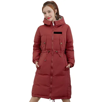 QIMAGE New Arrival Women Thick Parkas Long Winter Coats Ladies Warm Silm Cotton Padded Jacket Women Big Size Outwear M-XXL
QIMAGE New Arrival Women Thick Parkas Long Winter Coats Ladies Warm Silm Cotton Padded Jacket Women Big Size Outwear M-XXL