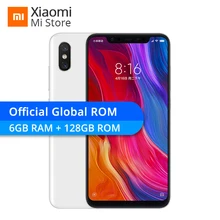 Xiaomi Mi 8 6GB RAM 128GB ROM Snapdragon 845 Octa Core Smartphone 3400mAh Dual 12.0MP+20.0MP Camera 6.21" 2248*1080 FHD+ Display(China)