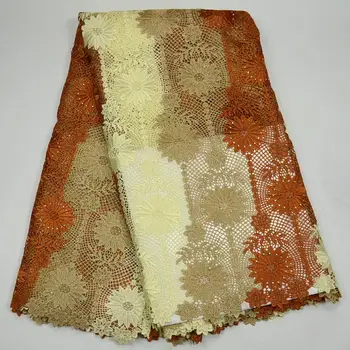 African lace 2018 High Quality Lace Guipure Water soluble Fabric Embroidery Cord Lace For Nigerian dresses TS6840
African lace 2018 High Quality Lace Guipure Water soluble Fabric Embroidery Cord Lace For Nigerian dresses TS6840