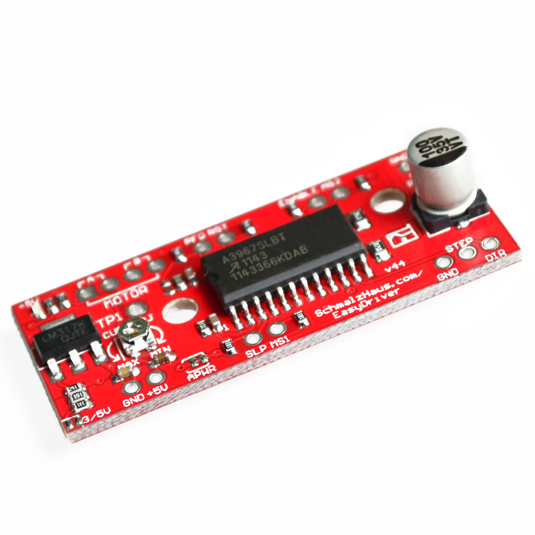 A3967 EasyDriver Stepper Motor Driver V44 development board 3D Printer A3967 module
A3967 EasyDriver Stepper Motor Driver V44 development board 3D Printer A3967 module