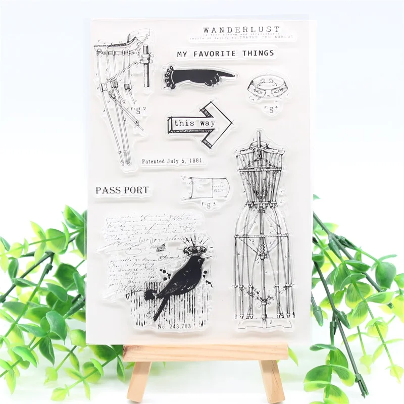 YPP CRAFT Vintage Transparent Clear Silicone Stamps for DIY Scrapbooking/Card Making/Kids Crafts Decoration Supplies M45
YPP CRAFT Vintage Transparent Clear Silicone Stamps for DIY Scrapbooking/Card Making/Kids Crafts Decoration Supplies M45