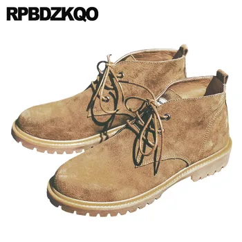 working brown military genuine leather suede work shoes retro combat boots men round toe short safety army lace up ankle vintage
working brown military genuine leather suede work shoes retro combat boots men round toe short safety army lace up ankle vintage
