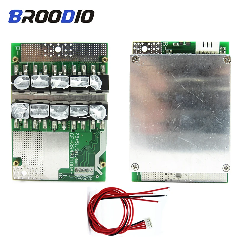 BMS 4S Lifepo4 12V 50A 100A 18650 battery pack Lithium Protection Board 3.2V With Balanced Balancer Equalizer Board Common Port
BMS 4S Lifepo4 12V 50A 100A 18650 battery pack Lithium Protection Board 3.2V With Balanced Balancer Equalizer Board Common Port