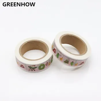 GREENHOW Japanese Washi Tape Masking Tape Paper Scrapbooking DIY Adhesive Tape 8067
GREENHOW Japanese Washi Tape Masking Tape Paper Scrapbooking DIY Adhesive Tape 8067