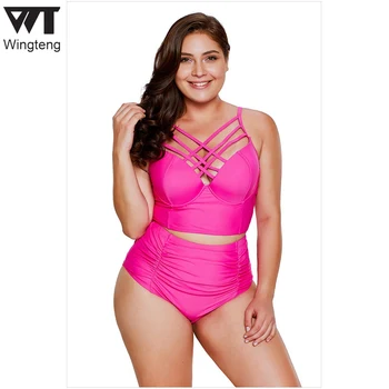 2018 Brazilian Bikini Set plus size 3XL Swimwear Female High waist swimsuit women push up Black Bathing Suits Biquinis Feminino
2018 Brazilian Bikini Set plus size 3XL Swimwear Female High waist swimsuit women push up Black Bathing Suits Biquinis Feminino