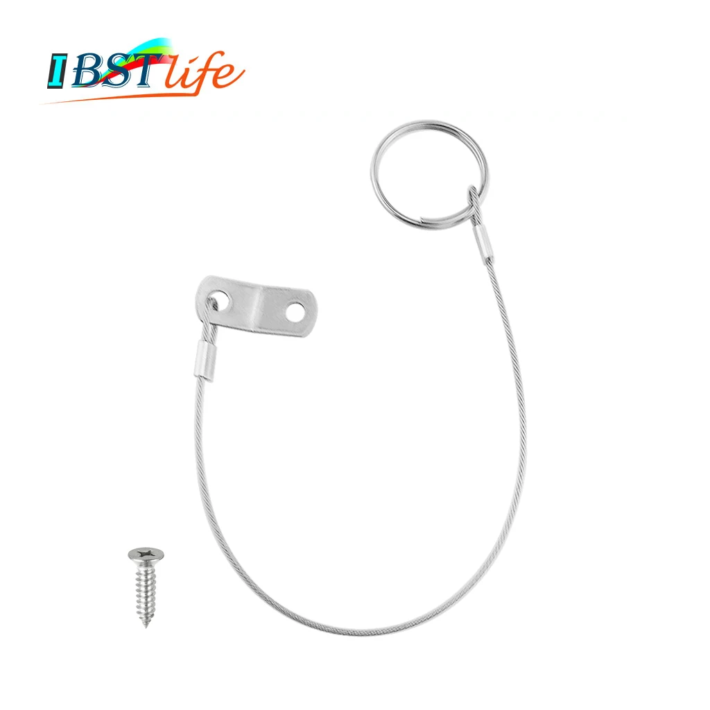Stainless Steel 316 Lanyard Cable Safety Tether Wire for Loss Prevention 1 Loop with Quick Release Ring & Rubber Coating
Stainless Steel 316 Lanyard Cable Safety Tether Wire for Loss Prevention 1 Loop with Quick Release Ring & Rubber Coating
