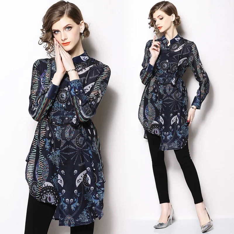2018 autumn chiffon long sleeve bow tie up long shirt blouse print vintage designer long sleeve
2018 autumn chiffon long sleeve bow tie up long shirt blouse print vintage designer long sleeve