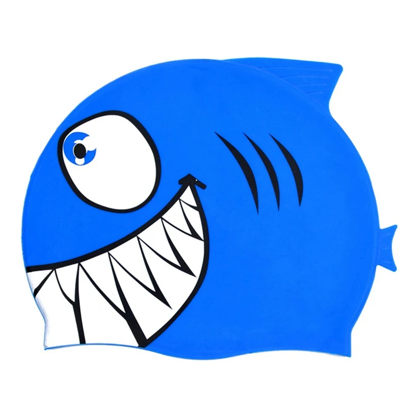 2019 New Children's Swimming Cap Cartoon Fish Silicon Waterproof Protect Ear Shark Shape Swim Pool Hat Children Caps 21*18cm
2019 New Children's Swimming Cap Cartoon Fish Silicon Waterproof Protect Ear Shark Shape Swim Pool Hat Children Caps 21*18cm