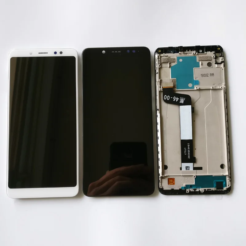 Black/White For Xiaomi Redmi Note 5 / Redmi Note 5 Pro LCD DIsplay + Touch Screen Digitizer Assembly With Frame Free Tools
Black/White For Xiaomi Redmi Note 5 / Redmi Note 5 Pro LCD DIsplay + Touch Screen Digitizer Assembly With Frame Free Tools