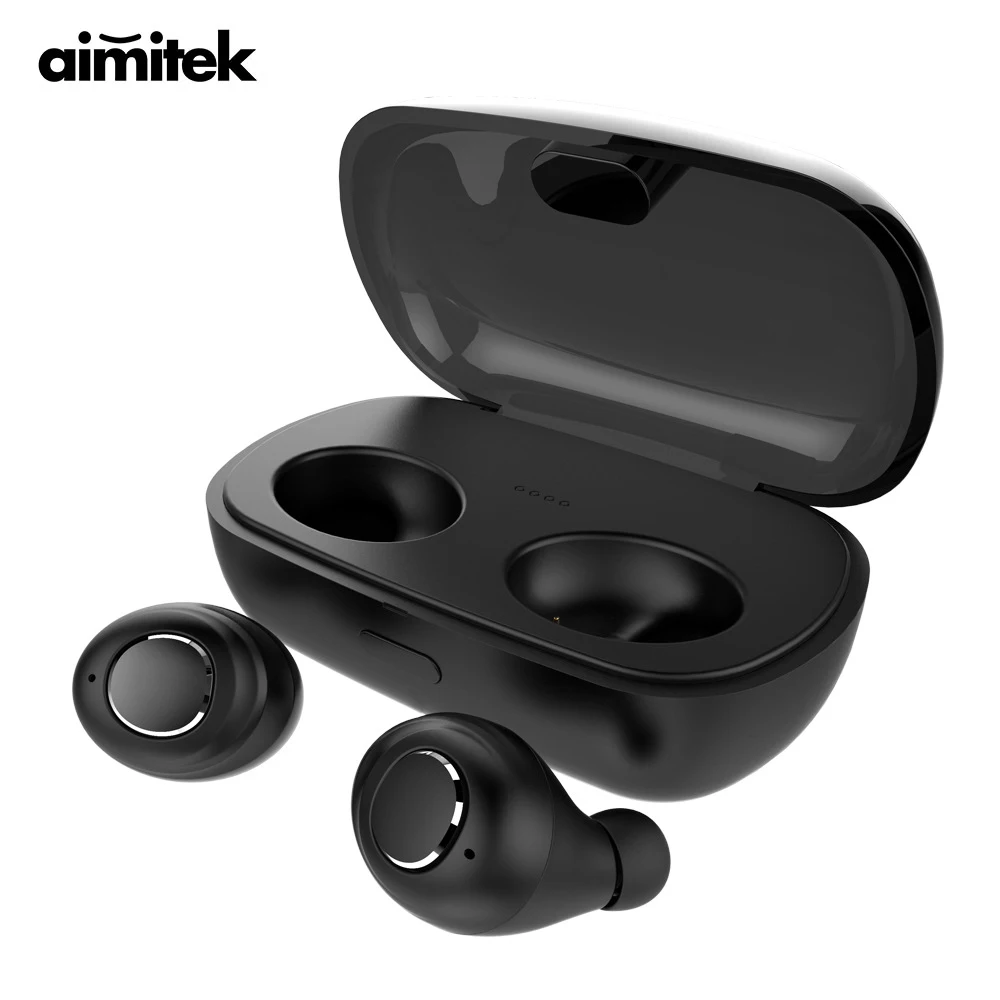 Aimitek X8 TWS Bluetooth 5.0 Headset True Wireless Stereo Earbud Mini Twins Earphone 500mAh Charging Box with Mic for Smartphone
Aimitek X8 TWS Bluetooth 5.0 Headset True Wireless Stereo Earbud Mini Twins Earphone 500mAh Charging Box with Mic for Smartphone