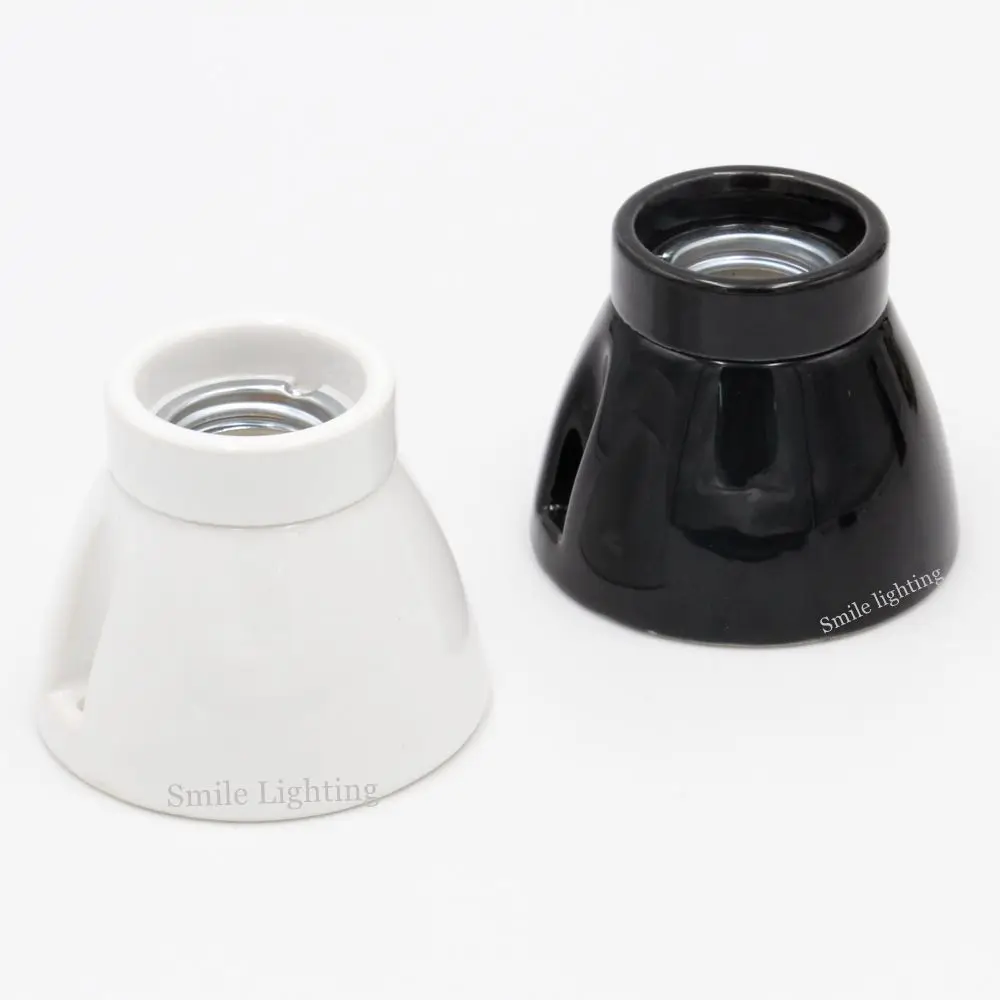 E27 Ceramic Lamp Holder Porcelain Light Socket For Ceiling Light Wall Lamp Fittings
E27 Ceramic Lamp Holder Porcelain Light Socket For Ceiling Light Wall Lamp Fittings