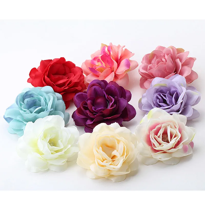 M MISM Bohemian Hair Clips For Women Polyester Flower Head Hairins For Girls Colorful Rose Metal flores de tela haar accessoires
M MISM Bohemian Hair Clips For Women Polyester Flower Head Hairins For Girls Colorful Rose Metal flores de tela haar accessoires