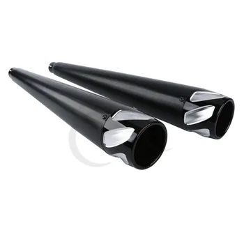 4" Megaphone Muffler Exhaust Pipes For Harley Touring 1995-2016 FLHT FLHR FLHTK
4" Megaphone Muffler Exhaust Pipes For Harley Touring 1995-2016 FLHT FLHR FLHTK