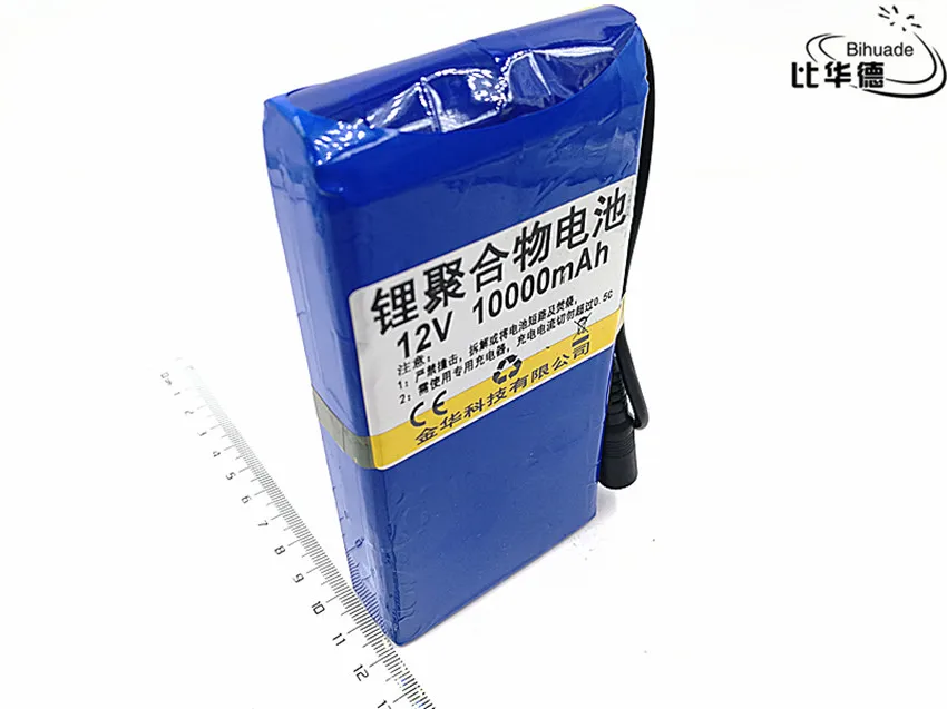 1pcs/lot 12V 10000mah lithium battery Rechargeable DC battery polymer batteria For monitor motor LED light outdoor spare Battery
1pcs/lot 12V 10000mah lithium battery Rechargeable DC battery polymer batteria For monitor motor LED light outdoor spare Battery