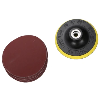 40Pcs 100mm Sandpaper Flocking 240 Grit Sanding Paper Polishing And Grinding Tools With 1Pc Self-adhesive Disc
40Pcs 100mm Sandpaper Flocking 240 Grit Sanding Paper Polishing And Grinding Tools With 1Pc Self-adhesive Disc