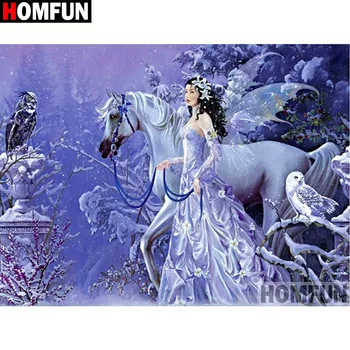 HOMFUN Full Square/Round Drill 5D DIY Diamond Painting "Beauty horse" 3D Diamond Embroidery Cross Stitch Home Decor A19973
HOMFUN Full Square/Round Drill 5D DIY Diamond Painting "Beauty horse" 3D Diamond Embroidery Cross Stitch Home Decor A19973