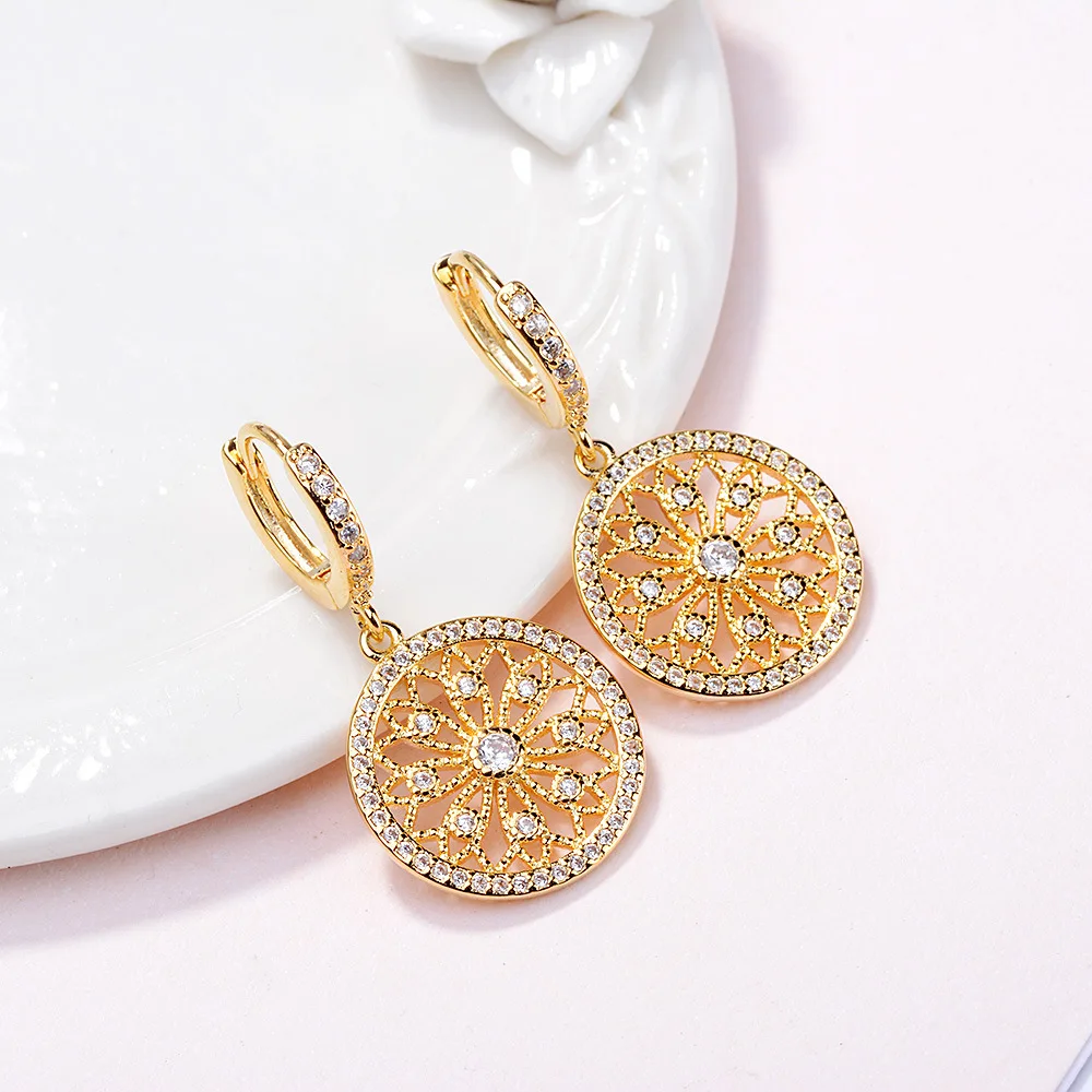 100% 925 Sterling Silver Christmas Gift Dreamcatcher Gold Color Drop Earrings For Women Jewelry pendientes EH741
100% 925 Sterling Silver Christmas Gift Dreamcatcher Gold Color Drop Earrings For Women Jewelry pendientes EH741