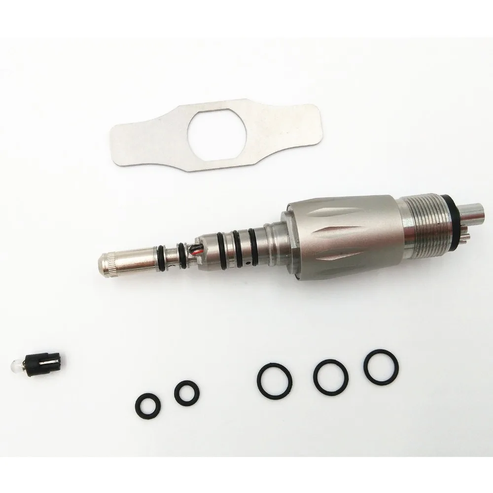 High quality Generator adaptor coupling for fiber optic compatible with Kavo Multiflex coupling 460 LED 4 holes midwest Coupler
High quality Generator adaptor coupling for fiber optic compatible with Kavo Multiflex coupling 460 LED 4 holes midwest Coupler