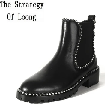 2019 New Women Genuine Leather Pure Color Crystal Short Boots Spring Autumn Patchwork Cow Leather High Top Ankle Boots ZY171026
2019 New Women Genuine Leather Pure Color Crystal Short Boots Spring Autumn Patchwork Cow Leather High Top Ankle Boots ZY171026